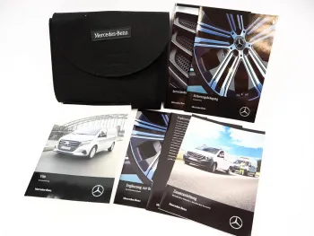 Mercedes Benz Vito Bus W447 Betriebsanleitung Bedienungsanleitung 2024 Bordmappe
