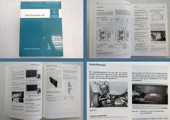 Mercedes Benz W124 E-Klasse 200 230 250 260 300 E + D Werkstatthandbuch 12/1984