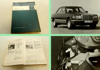 Mercedes Benz W126 280 380 500 S SEL Werkstatthandbuch Einführungsschrift 1980