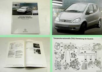 Mercedes-Benz Werkstatthandbuch Neuerungen A-Klasse Typ 168 Schulung 2001