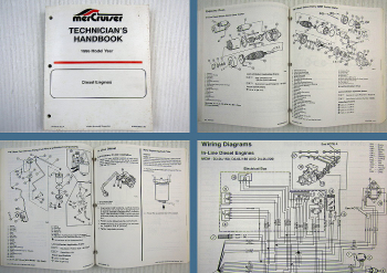 Mercruiser Diesel Engines Model Year 1995 Technicians Handbook