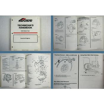 Mercruiser Gasoline Engines Model Year 1994 Technicians Handbook