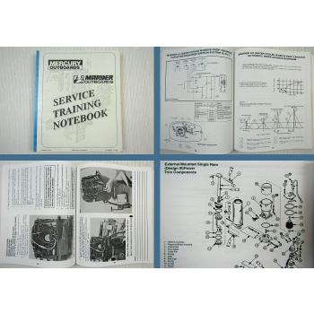 Mercury Mariner 20 25 30 50 70 90 115 140 200 220 Service Training Notebook 1993
