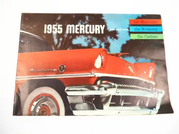 Mercury Montclair Monterey Custom Prospekt Poster 1955