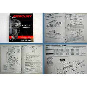 Mercury Outboard Rigging Technicians Guide Zubehör Außenborder 2001