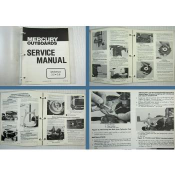 Mercury Outboards 3.5 3.6 Service Manual 1983