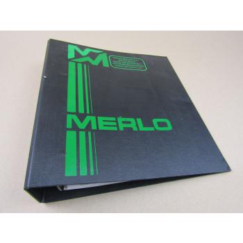 Merlo P30.11 P30.13 Hydraulic Transmission Service Manual 1989-1992