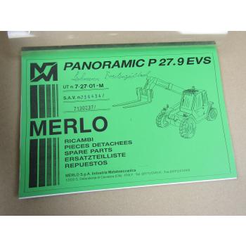 Merlo Panoramic P27.9 EVS Stapler Bild-Ersatzteilkatalog Ersatzteilliste 90er Ja