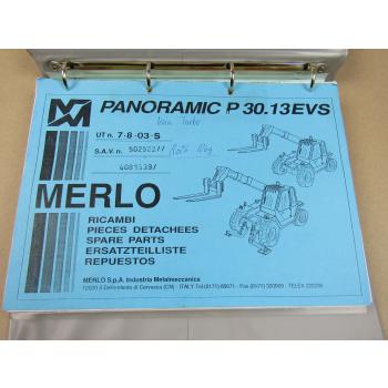 Merlo Panoramic P30.13 EVS Stapler und Zubehör Equipment Ersatzteillisten