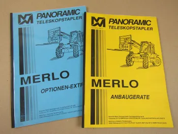 Merlo Panoramic Roto Kataloge Extra Zubehör Equipment und Anbaugeräte 1992