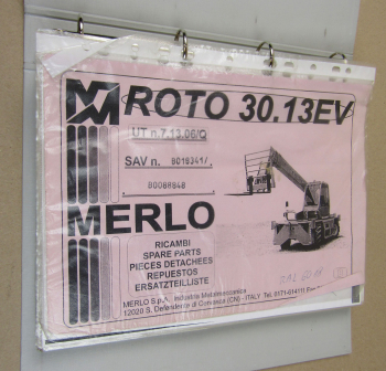 Merlo Roto 30.13 EV Teleskopstapler Ersatzteilliste Bildkatalog Parts List
