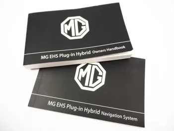 MG EHS Plug in Hybrid Owner Handbook Operation Manual & Navigation in englisch