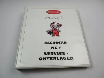 Microcar MC1 Werkstatthandbuch Ersatzteilliste Technische Information 2005