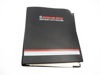 Midland Grau Druckluft Bremsentechnik in KFZ Schulungsunterlagen Einbau 1998