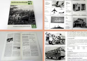 Militärtechnik Fachzeitschrift Land- Luft- Seestreitkräfte 11.1964 Militärverlag