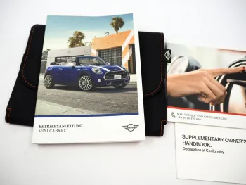 MINI CABRIO F57 Betriebsanleitung Bedienungsanleitung 2/2020 Deutsch Bordmappe