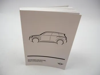 MINI COUNTRYMAN Betriebsanleitung Bedienungsanleitung 6/2022 Deutsch