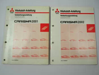 Mitsubishi Carisma 2001 2002 Schaltpläne Elektrik Verkabelung