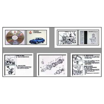 Mitsubishi Carisma MJ 1996 - 2001 DA1 DA2 Werkstatthandbuch CD