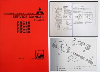 Mitsubishi FBC 15 20 25 30 Werkstatthandbuch Service Manual