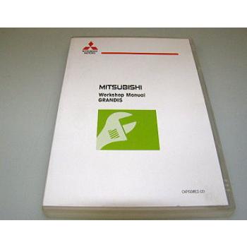 Mitsubishi Grandis NA4W Modelljahr 2008 Werkstatthandbuch CD Reparaturanleitung