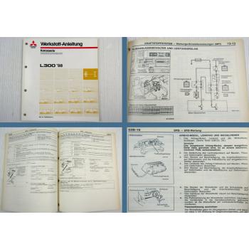 Mitsubishi L300 II Werkstatthandbuch Ergänzung 1998 MPI SRS Airbag
