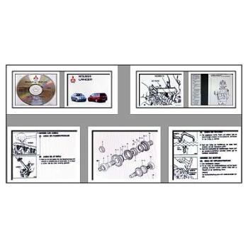 Mitsubishi Lancer CS0A CS0W 2004 Werkstatthandbuch CD Reparaturanleitung