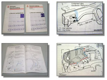 Mitsubishi Lancer Wagon Werkstatthandbuch + Ergänzung