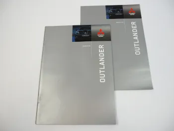 Mitsubishi OutlanderTechnische Daten Ausstattung 2x Prospekt 2004