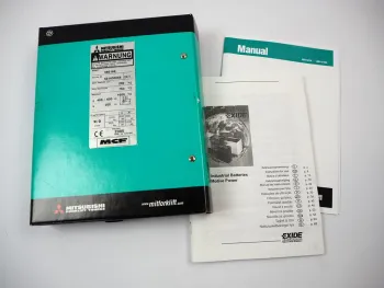 Mitsubishi SBD16K Hubwagen Betriebsanleitung Ersatzteilkatalog Schaltplan 2005