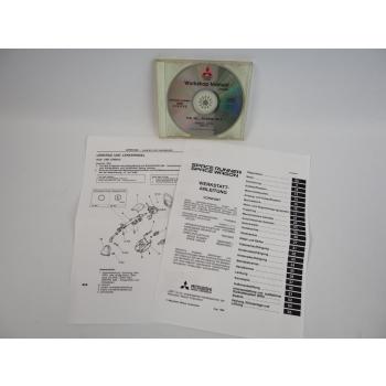 Mitsubishi Space Runner 2000 Reparaturanleitung Werkstatthandbuch CD