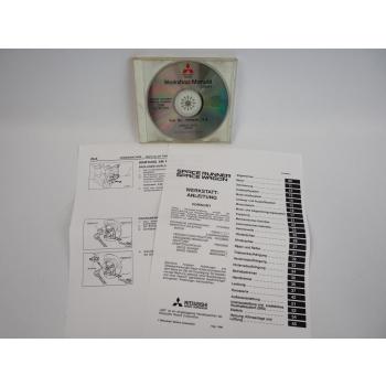Mitsubishi Space Runner Wagon 2000 Reparaturanleitung Werkstatthandbuch CD