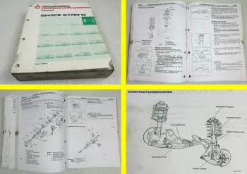Mitsubishi Space Star ab 1999 DG1A DG5A Werkstatthandbuch Werkstattanleitung