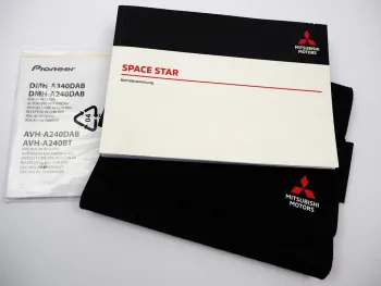 Mitsubishi Space Star Betriebsanleitung Bedienung 2023 Bordmappe Deutsch