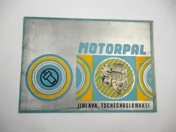 Motorpal Jihlava Einspritzanlagen für Dieselmotor Prospekt 1976