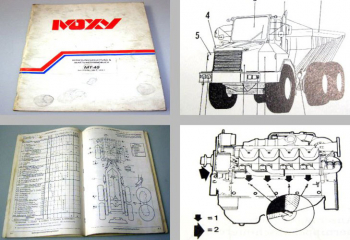Moxy MT40 Muldenkipper Betriebsanleitung 1994
