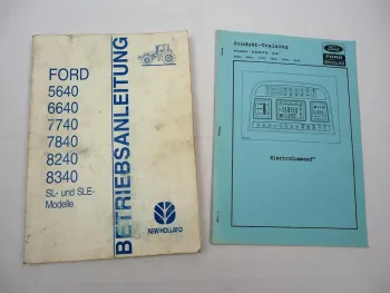 New Holland Ford 5640 6640 7740 7840 8240 8340 SL SLE Betriebsanleitung 1996