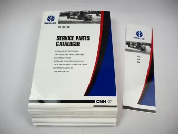 New Holland TC 52 54 56 Mähdrescher Ersatzteilliste Parts List 1992