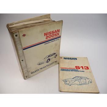 Nissan 200SX S13 Werkstatthandbuch 1988 1989 Reparaturanleitung Wartung