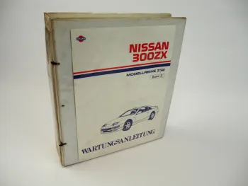 Nissan 300ZX Z32 Werkstatthandbuch Ergänz. I und II 1992/94 Reparaturanleitung