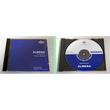 Nissan Almera N16 original Werkstatthandbuch Reparaturanleitung CD Stand 3/2000