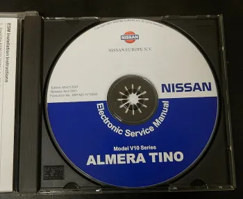 Nissan Almera Tino V10 original Werkstatthandbuch Reparaturanleitung CD 2001