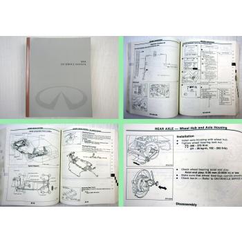 Nissan Infiniti J30 Werkstatthandbuch Service manual 1994