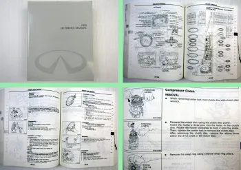Nissan Infiniti J30 Werkstatthandbuch Service manual 1995