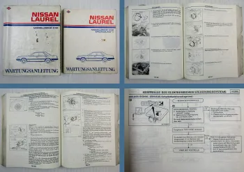 Nissan Laurel C32 Werkstatthandbuch Wartungsanleitung ab 1985 1987