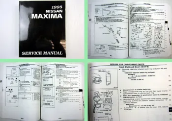 Nissan Maxima 1995 Werkstatthandbuch Service Manual