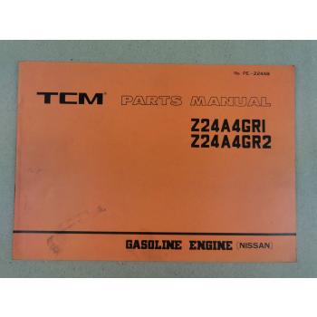 Nissan N24A4 GR1 GR2 Engine Parts List TCM FHG20N 25N 30N