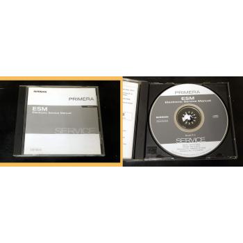 Nissan Primera P12 original Werkstatthandbuch Reparaturanleitung auf CD 01.2003