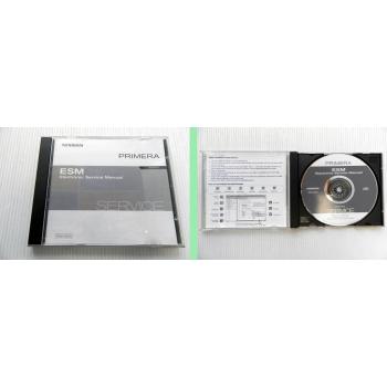 Nissan Primera P12 original Werkstatthandbuch Reparaturanleitung auf CD 2001-02