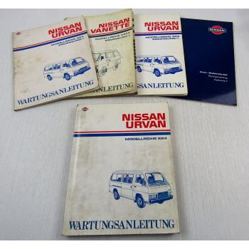 Nissan Urvan E24 ab 1987 - 1994 Werkstatthandbuch Wartungsanleitung